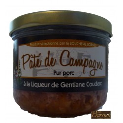 PATE DE CAMPAGNE A LA LIQUEUR DE GENTIANE COUDERC